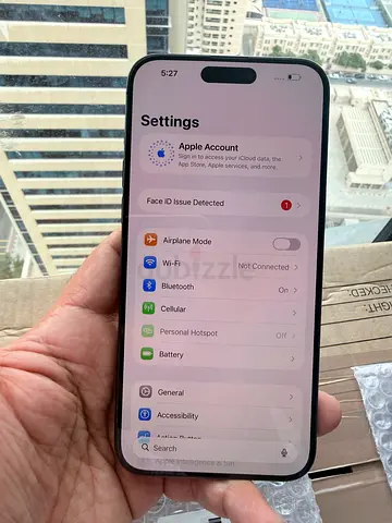 iPhone 15 pro max 512GB face id issue
