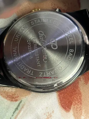 Charles perrin Men's Wrist Watch - Stainless Steel Back,