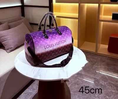 Louis Vuitton 45cm Gradient Monogram Duffel Bag - Purple