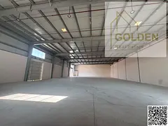 33kW Power Capacity Industrial Warehouse Directly on the Main Road for Rent in Al Sajaa Industrial A