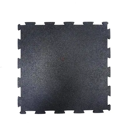 10MM Black Rubber Gym Floor Mat ( 1 SQM)