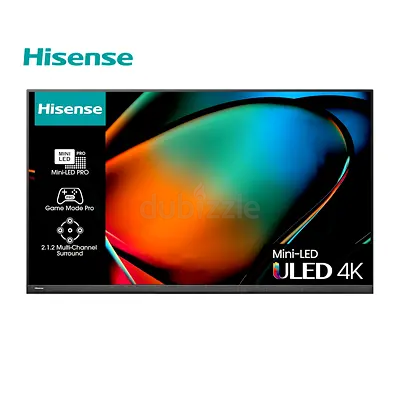 Hisense 65 inch TV Smart ULED Mini LED TV - 4K - 120Hz, 65U8H