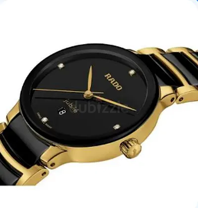 Rado Black Ceramic & Gold Women's Watch