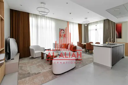 SUPER FURNISHED 2BR + MAID’S ROOM | BALCONY | BEACH ACCESS | READY TO MOVE