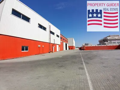 15 MTRS HIGHT I AC FITTED I WAREHOUSE I OFFICE I MUSSAFFAH ICAD 2800 SQMTRS POWER 600 KW CRANE SUPPORT