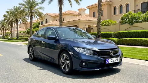 AED 821/month | 0 DP | Free 3 Months Warranty | Service History | 30 Day Return | HONDA CIVIC 2020