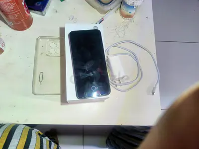 Xiaomi smartphone with charger, case and original box - good condition
