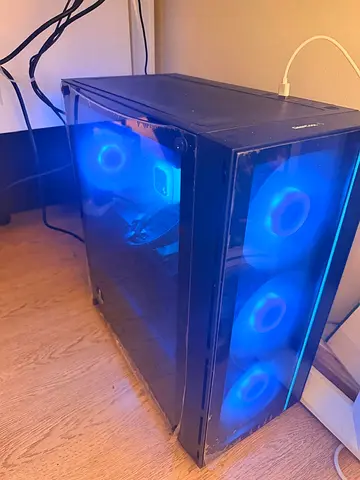 Custom Gaming Desktop PC with RGB Cooling Fans (Ready to Use) NVIDIA GeForce RTX 3060 - 12 GB