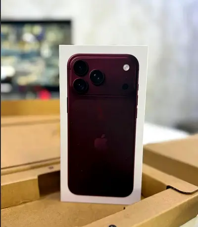Sealed iPhone18 pro max (Product Red) - Unopened Box