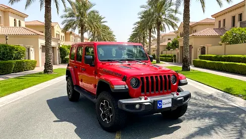 AED 2,325/month | 0 DP | Free 1 Year Warranty | Service History | 30 Day Return | JEEP WRANGLER 2023