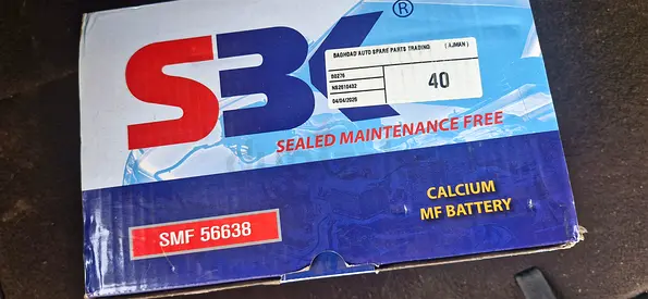 Car battery New not free