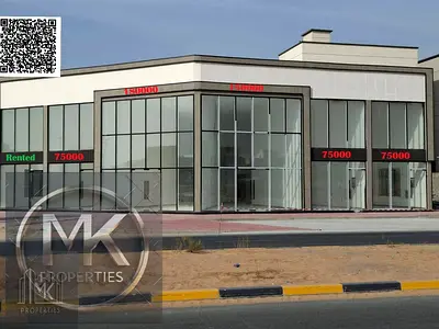 Shops and Showrooms for rent in Ajman | Main Road | 20+ Parking | Al Helio 2, best location