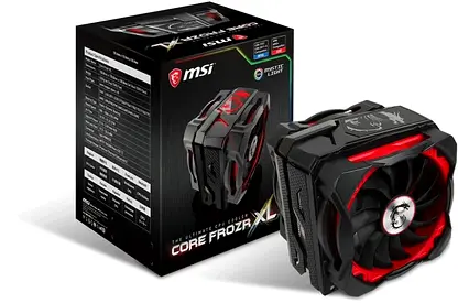 MSI Core Frozr XL Processor Fan, Black