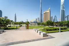 Burj Khalifa View | 3BR + Maid | High Floor