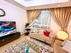 For monthly rent, 2BHK with spacious living room and 2 Bathrooms in Beach Tower 2, Sharjah area with
