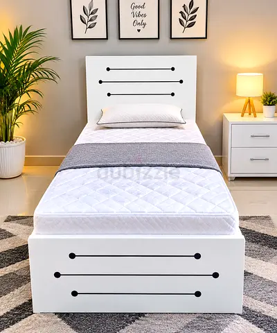 Single bed with Matresss