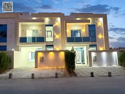 Townhouse for sale in Ajman | Al Helio 2 area | 5 rooms, majlis, hall, roof and maid's room | Freehold ownership for all nationalities | Price include