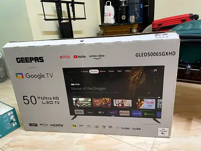 Geepas 50"  TV BOX ONLY