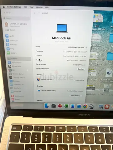 MacBook Air 13-inch (macOS Sequoia) - Good Condition