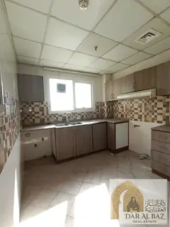2BR Hall for Annual Rent in Al Qasba Sharjah | Central AC | Open Sea View | Free Maintenance | Near