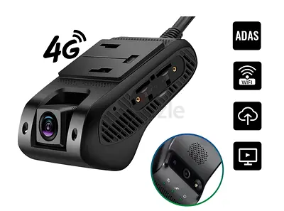 Jimi IoT JC261 4G AI Dash Cam, Front & Rear, Remote Live View