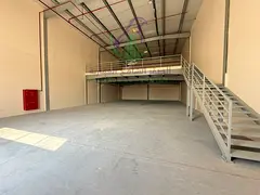 Brand New Warehouse in Al Sajaa | Main Road | Civil Defense Ready | All Activities | Mezzanine Inclu