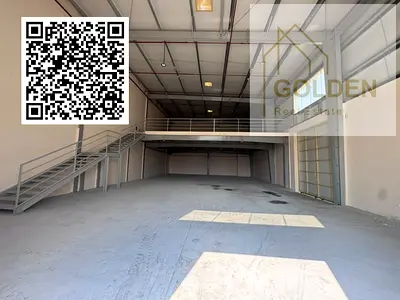 Brand-New Warehouse in Al Sajaa Industrial Area | Main Road Location | 5,000 SQ FT + Mezzanine | 23 kW Power Capacity | Annual Rent: AED 249,500