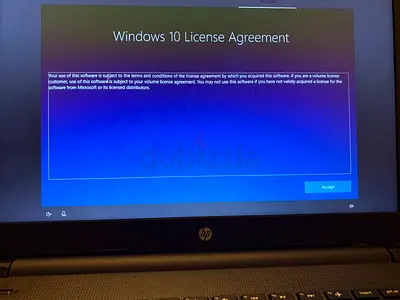 HP laptop - Windows 10 installed, good working condition