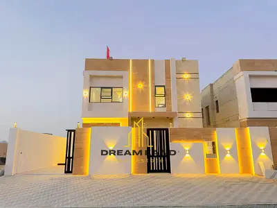للبيع : فيلا مودرن بمنطقه الحليو2 ( طابقين + روف ) بسعر يشمل رسوم التسجيل ونقل الملكيه ا موقع متميز علي شارع الشيخ محمد بن زايد ا تملك حر
