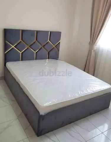 New Double Bed With Madical Mattress For Sale