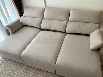 IKEA Eskilstuna L shape Sofa bed Beige