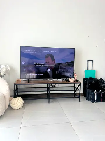 Tv  with a stand