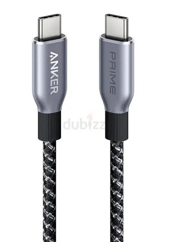 Anker Prime USB C to USB C Cable, 240W Fast Charging Durable Cable (0.9m)
USB 2.0 Upcycled Braided N