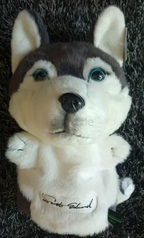 Plush Husky Golf Driver Headcover (Brand New)