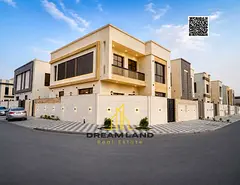 Villa for sale in a prime location opposite the mall, spanning 25,000 sq. ft. and featuring luxury f