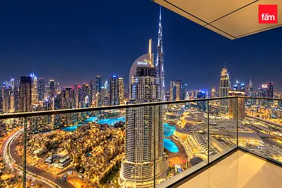 Burj Khalifa & Fountain View | High Floor | Vacant