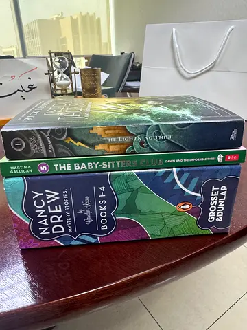 Boxed set of mystery story board games / books (Nancy Drew & The Baby-Sitters Club)