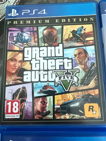 Grand Theft Auto V (GTA V) - PS4 Original Disc