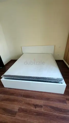Ikea King Bed Frame with ikea mattress
