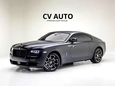 2022 | Rolls-Royce | Wraith | Black Badge | GCC Spec | Matte Black | 624 HP V12