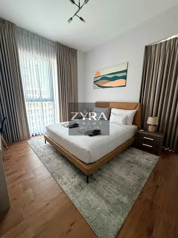 Spacious Furnished 1BR | Partial Marina View | Balcony