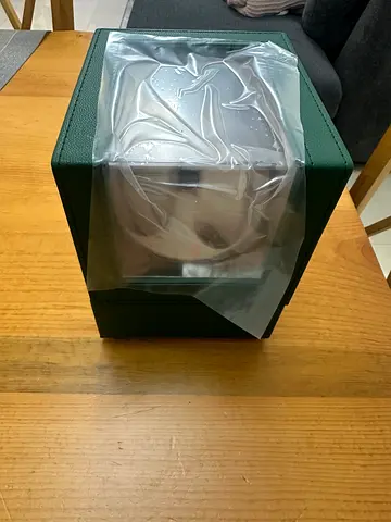 Rolex-style Watch Presentation Box (Green) - Like New