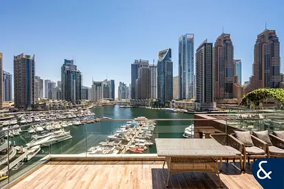 Four Bedroom + Maids | Balcony | Marina View