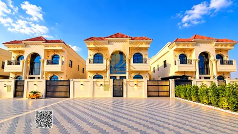 Luxury 5BR Master Villa with Private Pool for Sale in Al Helio Ajman | Facing Mosque & 11m Setback | AED 1.88M | Plot 3,200 Sq Ft