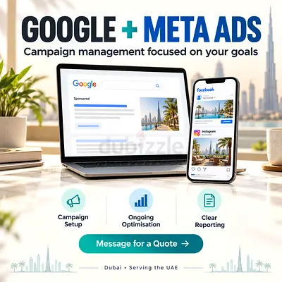 Google Ads & Meta Ads Management in Dubai | Lead Generation
