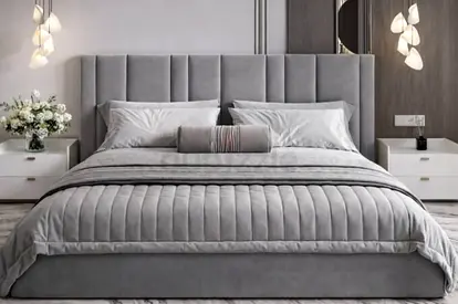 Modern Dezine Luxury King size 180x200 Bed included Madical Matress Available
