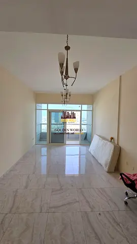 Spacious 3-bedroom apartment in Al Qasimia with a master bedroom, 3 bathrooms, 2 balconies, and an open view. Rent: 54,999 yearly.