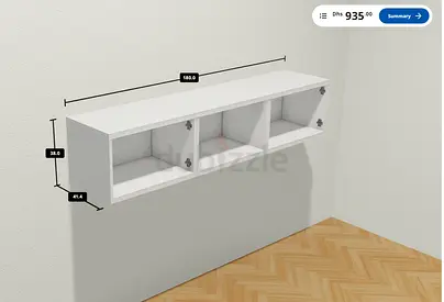 IKEA BESTÅ Storage Combination with Doors - White