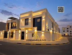 Distinctive villa for sale in Al Zahia | Corner villa, two floors and a roof, 5 rooms | Freehold own