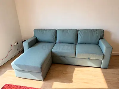 IKEA BÅRSLÖV 3-seat sofa-bed with chaise longue,